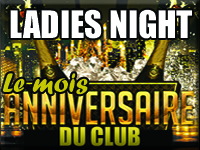 Vendredi 7 mars 2025 Ladies night